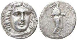 Satraps of Caria. . Maussolos 377-352 BC. Tetradrachm AR
