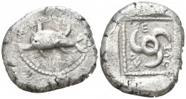 Dynasts of Lycia. Uncertain mint. Khäriga (Karikas) (?) 450-410 BC. Stater AR