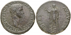 Claudius AD 41-54. Rome. Sestertius Æ