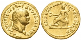 Titus AD 79-81. Rome. Aureus AV