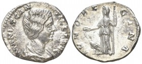 Manlia Scantilla AD 193. Rome. Denar AR