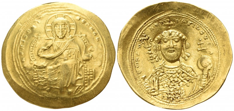 Constantine IX Monomachus. AD 1042-1055. Constantinople
Histamenon AV

28mm.,...