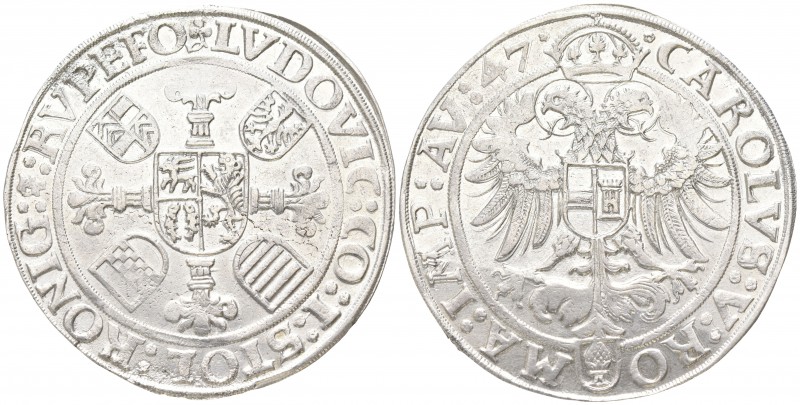 Germany . . Ludwig II von Stolberg AD 1535-1574.
Guldengroschen

32mm., 28,67...