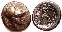 THE MALIANS , at Lamia, 400-344 BC, Æ13, Athena head r/Philoctetes stg r, shooti...