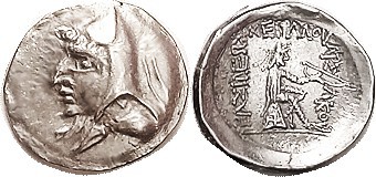 Mithradates I, c. 171-238 BC, Sel. 10.1, bust in bashliq, AEF, well centered on ...