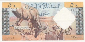 Algeria, 1964, XF, p124 
Serial Number: G.274 384
Estimate: 50-100 USD