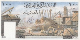 Algeria, 100 Dinars, 1964, UNC, p125a, FOLDER
Serial Number: H.34 842
Estimate: 125-250 USD