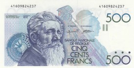 Belgium, 500 Francs, 1980/1981, UNC, p141 
Serial Number: 41609824237
Estimate: 80-160 USD