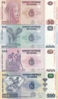 Congo Democratic Republic, 50-100-200-500 Francs, 2013, UNC, (Total 4 banknotes)
50 Francs, p96;100 Francs p97; 200 Francs, p98; 500 Francs, p99
Est...