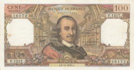 France, 100 Francs, 1978, VF, p149 
There is a pinhole.
Serial Number: F1217 16172
Estimate: 30-60 USD