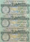 Guernsey, 1 Pound, 1991, VF, p52c, (Total 3 banknotes)
Serial Number: V 935747, U 846477, V 895852
Estimate: 10-20 USD