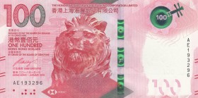 Hong Kong, 100 Dollars, 2018, UNC, pNew 
Serial Number: AE 193296
Estimate: 20-40 USD