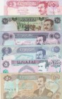 Iraq, 5-20-50-100-100-250 Dinars, 1989/1994, UNC, (Total 6 banknotes)
Estimate: 15-30 USD