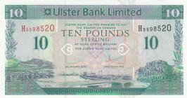Northern Ireland, 10 Pounds, 2012, UNC, p341b 
Serial Number: H5598520
Estimate: 25-50 USD