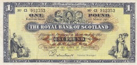 Scotland, 1964/1967, VF, p325b 
Serial Number: CS 912353
Estimate: 60-120 USD