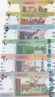 Sudan, 1-2-5-10-20-50 Pounds, UNC, (Total 6 banknotes)
1 Pounds, 2006, p64; 2 Pounds, 2015, p71b; 5 Pounds, 2015, p72c; 10 Pounds, 2017, pNew; 20 Pou...