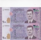 Syria, 2.000 Pounds, 2017, UNC, p117, (Total 2 concecutuve banknotes)
Serial Number: B/43 0000053,B/43000004
Estimate: 15-30 USD