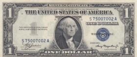 United States of America, 1 Dollar , 1935, UNC, p416a 
Serial Number: S 75007002 A
Estimate: 50-100 USD
