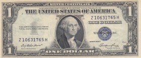 United States of America, 1 Dollar, 1935, UNC, p416D2e 
Serial Number: Z10631765H
Estimate: 25-50 USD