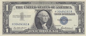United States of America, 1 Dollar, 1935, XF, p416D2e 
Serial Number: H30484162A
Estimate: 25-50 USD