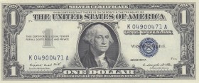 United States of America, 1 Dollar, 1957, UNC (-), p419a 
Serial Number: K04900417A
Estimate: 25-50 USD