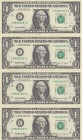 United States of America, 1 Dollar , 1999, UNC, p504 
Uncut Shıt
Estimate: 20-40 USD