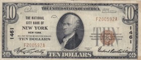 United States of America, 10 Dollars, 1929, VF, 
Serial Number: F200592A
Estimate: 40-80 USD