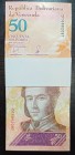 Venezuela, 50 Bolivares, 2018, UNC, pNew, BUNDLE
Consecutive serial number, total 100 banknotes
Estimate: 30-60 USD
