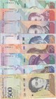 Venezuela, 2-5-10-20-50-100-200-500 Bolivares, 2018, UNC, pNew, (Total 8 banknotes)
Estimate: 15-30 USD