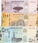 Yemen Arab Republic, 100-200-500 Rials, 2017, UNC, (Total 3 banknotes)
100 Rials, pNew; 200 Rials, pNew; 500 Rials, p39
Serial Number: A/15 942172, ...