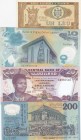 Mix Lot, (Total 4 banknotes)
Sri Lanka 200 Rupees, 1998, p114b, UNC, Commerative Banknote; Swaziland 20 Emalangeni, 2001, p30, UNC; Papua New Guinea ...