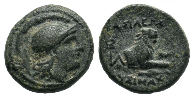 KINGS of THRACE. Lysimachia. Lysimachos (305-281 BC). AE Bronze.

Condition: Ver...