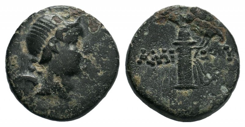 PONTOS. Amisos. Struck under Mithradates VI, (Circa 95-90 or 80-70 BC). AE Bronz...