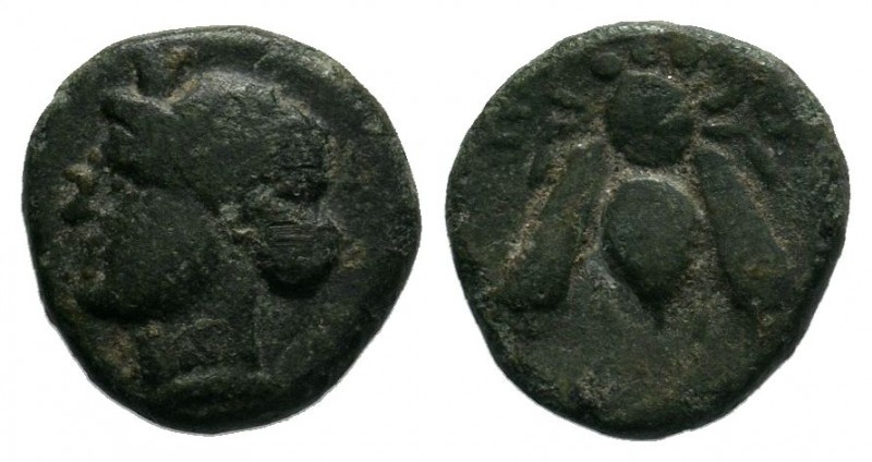 IONIA. Ephesos.(circa 380-320 BC). AE Bronze.

Condition: Very Fine

Weight: 1.1...