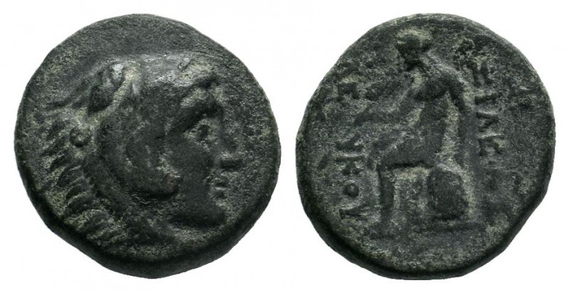 SELEUKID KINGS of SYRIA.Seleukos II Kallinikos (246-226 BC).AR Bronze.

Conditio...
