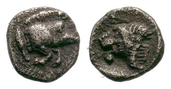 MYSIA.Kyzikos .( 450-400 BC).AR Obol.

Condition: Very Fine

Weight: 0.37 gr
Dia...