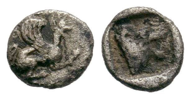 TROAS. Assos. (Circa 405-360 BC). AR obol.

Condition: Very Fine

Weight: 0.41 g...