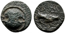 ASIA MINOR. Uncertain. Circa 2nd-1st centuries BC. AE

Condition: Very Fine

Weight: 0.5 gr
Diameter:8 mm