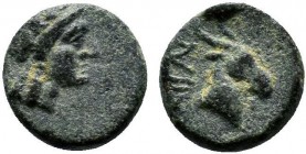 THRACE. Ainos. Ae (Circa 280-200 BC).

Condition: Very Fine

Weight: 0.7 gr
Diameter:8 mm