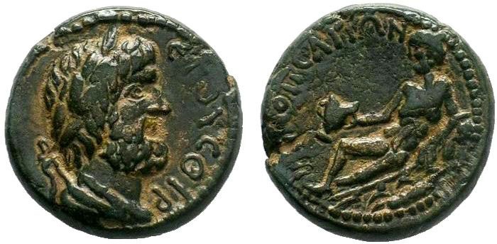 CILICIA, Irenopolis-Neronias. Pseudo-autonomous issue, time of Marcus Aurelius, ...