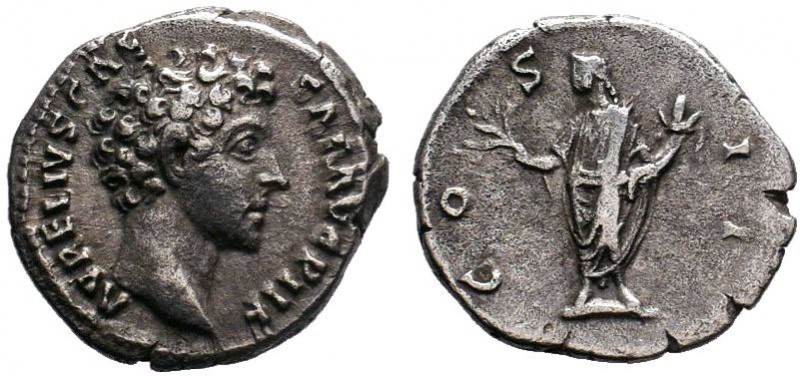 Marcus Aurelius AR Denarius, Honos reverse
Marcus Aurelius , as Caesar (139-161 ...