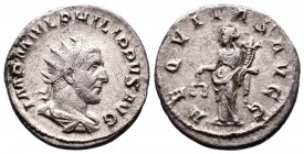 Philip I (244-249). AR Antoninianus

Condition: Very Fine

Weight: 3.8 gr
Diameter:20.5 gr