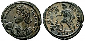 Constantius II (337-361 AD). AE Centenionalis

Condition: Very Fine

Weight: 4.0 gr
Diameter:23 mm