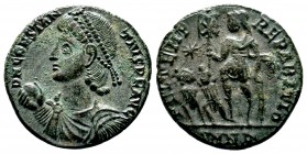 Constantius II (337-361 AD). AE Centenionalis

Condition: Very Fine

Weight: 3.4 gr
Diameter:20 mm