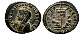 Licinius I (308-324 AD). AE Follis

Condition: Very Fine

Weight: 3.3 gr
Diameter: 20.1 mm
