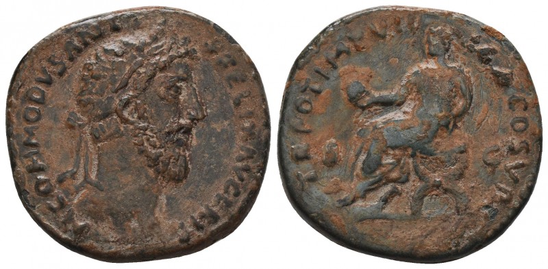 Commodus (177-192 AD). AE Sestertius
Condition: Very Fine

Weight: 18.46 gr
Diam...