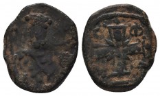 Byzantine Coins, Ae 
Condition: Very Fine

Weight: 3.70 gr
Diameter:19 mm