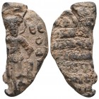 BYZANTINE SEALS. Uncertain (Circa 9th - 11th century).

Condition: Very Fine

Weight: 15 gr
Diameter:38 mm