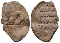 BYZANTINE SEALS. Uncertain (Circa 9th - 11th century).

Condition: Very Fine

Weight: 14.65 gr
Diameter:37 mm