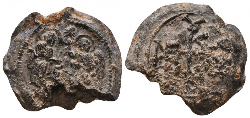 BYZANTINE SEALS. Uncertain (Circa 9th - 11th century).

Condition: Very Fine

We...